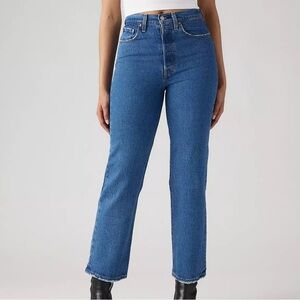 NWT LEVIS Ribcage Straight Ankle Jeans